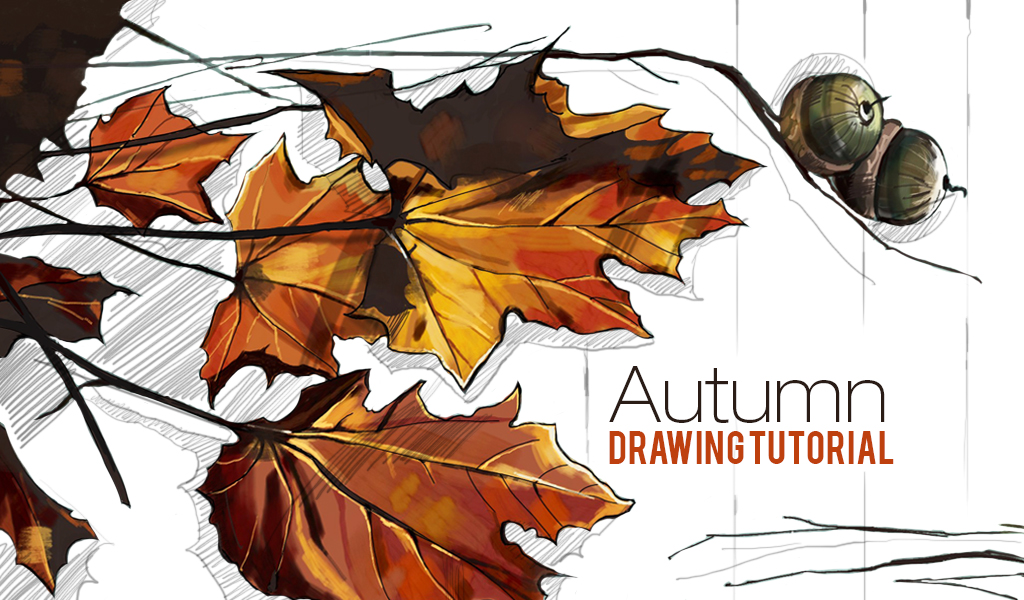 fall autumn drawing