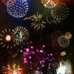 colorful photography summer Fireworks lights 4thofjuly