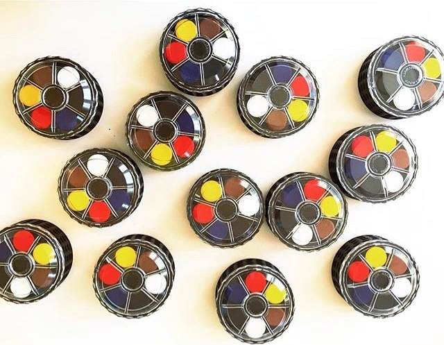 Koh-I-Noor watercolor wheels
