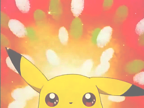 Pokemon Pikachu Gif Anime By Domingoenfuego